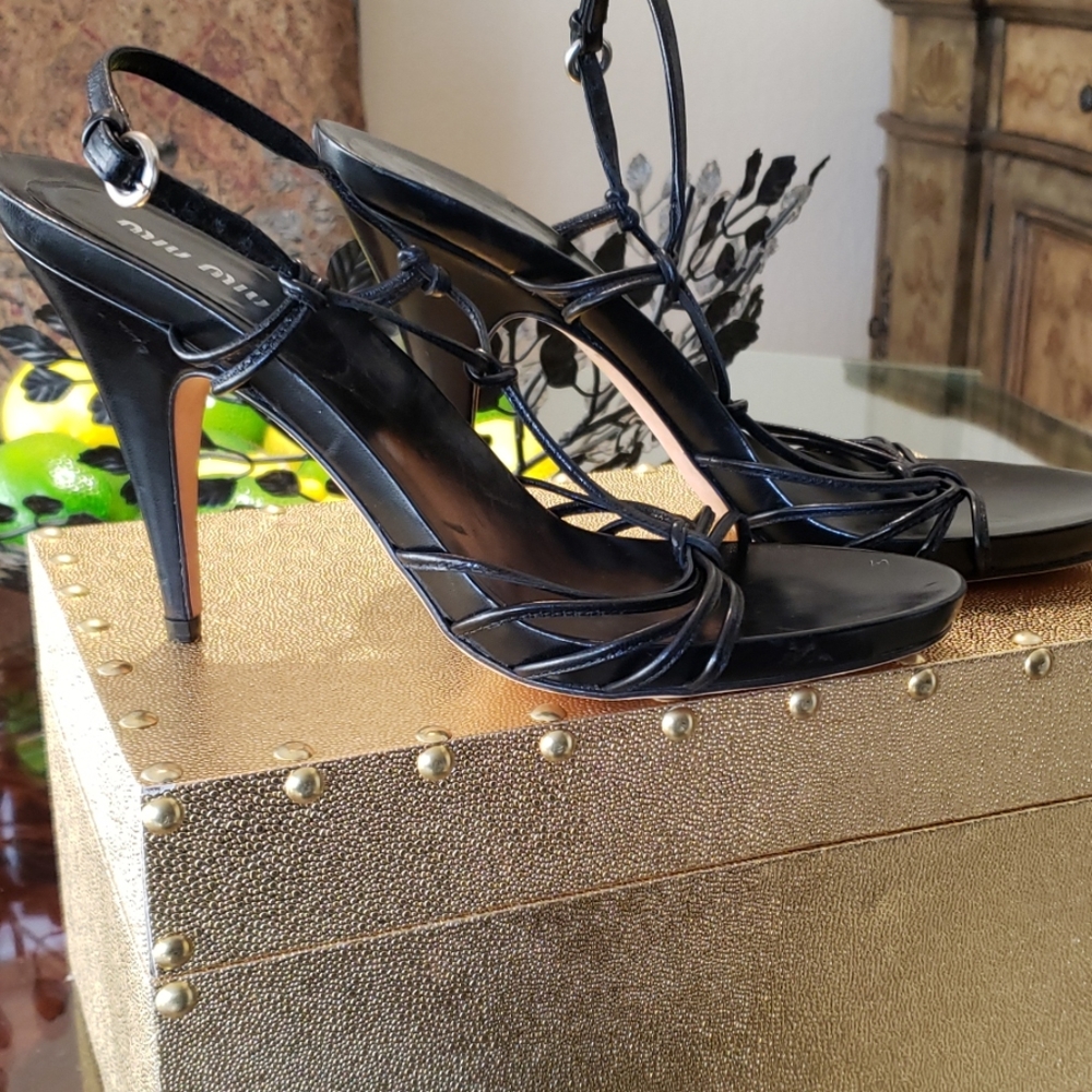Mi Miu Stappy Heel